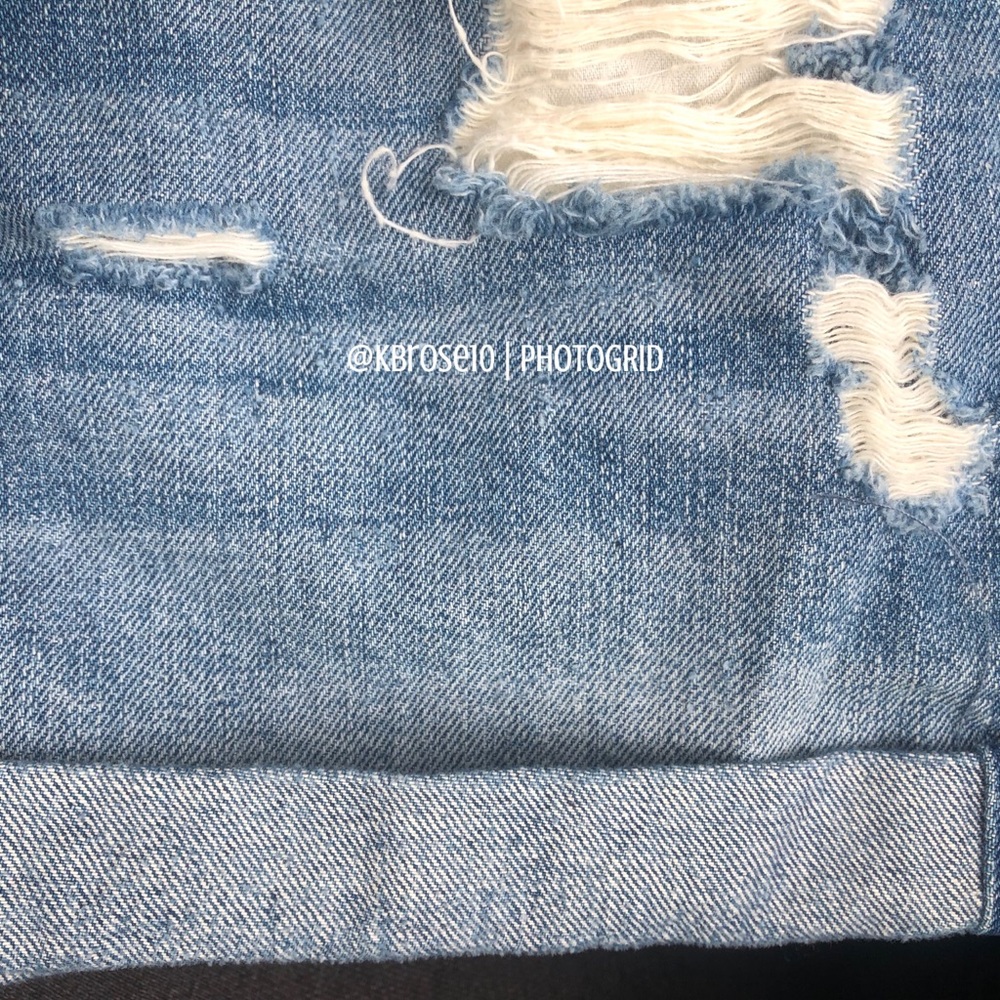 ‼️SOLD‼️7 For All Mankind Maternity Jean Shorts - Picture 5 of 8